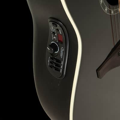 Ovation 2751AX-5-G Pro Series Standard Balladeer 12-String Deep Contour Acoustic-Electric Guitar Black image 11