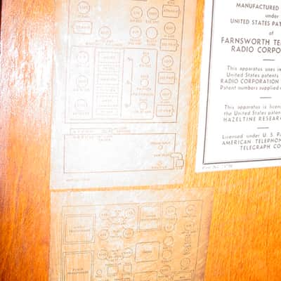 Capehart 414N Console Mint Western Electric 728B 12" Spkr (Brook?) 2A3 Amplifier image 16