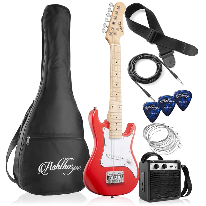 30-Inch Beginner Electric Guitar Starter Bundle with Amplifier, Gig Bag, and Accessories – Perfect for Kids image 1