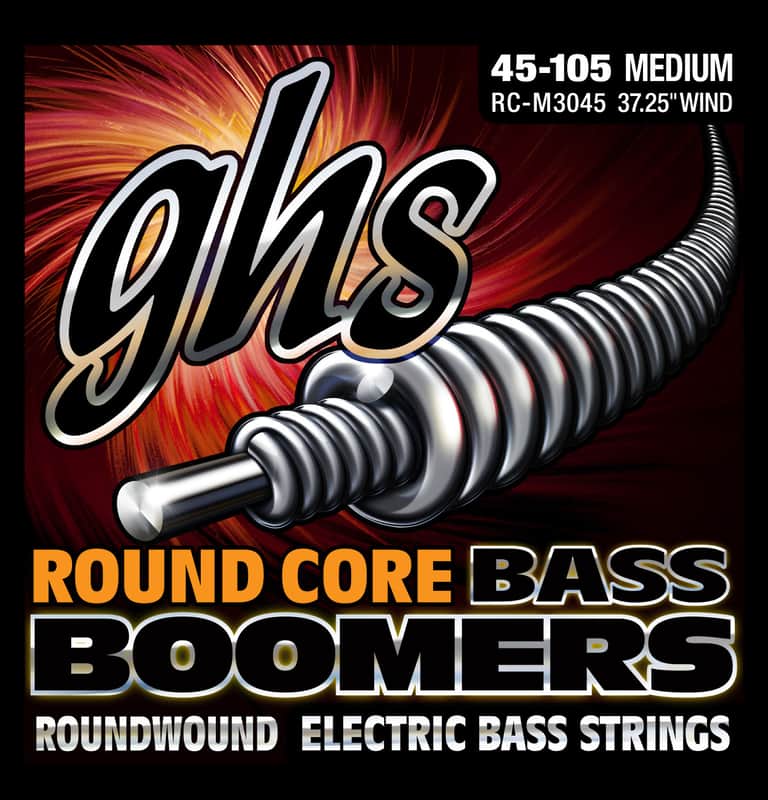 GHS RC-H3045 Round Core Nickel Boomers Bass Strings - Heavy (50-115) image 1