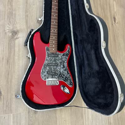 Fender Stratocaster American Standard 1994 – 40th Anniversary – Texas Specials (SRV) 1994 - lipstick red image 8