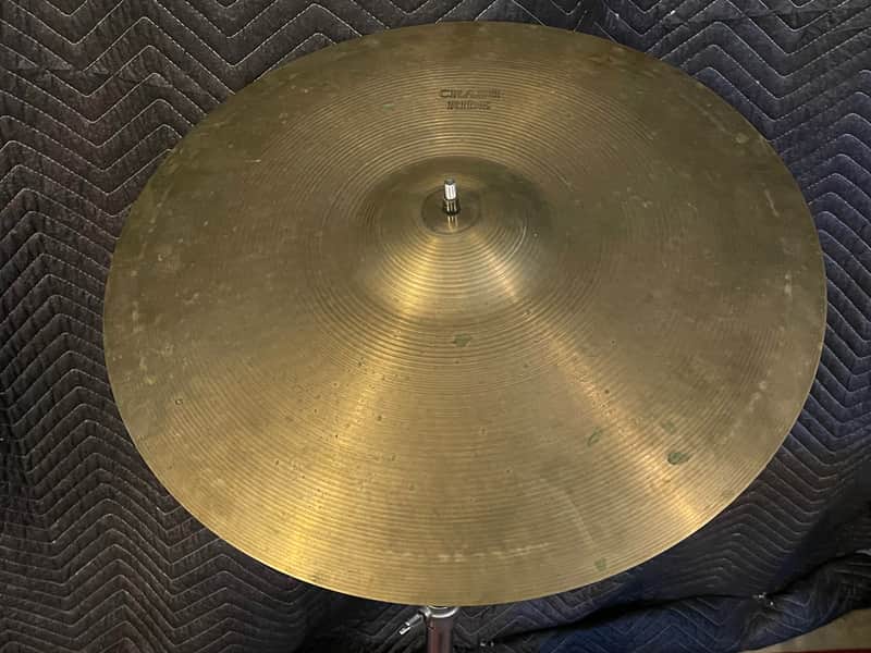 Sabian 20" AA Crash/Ride Cymbal Vintage 1980's 1st Gen "Hollow Logo" B20 - 2132g image 1