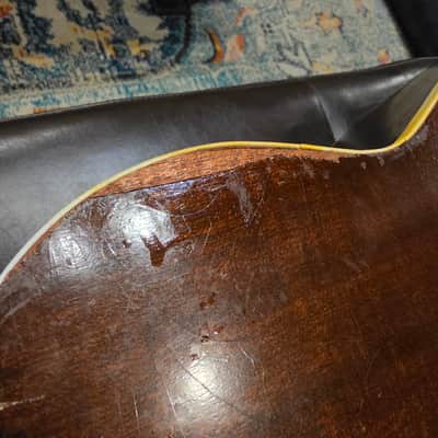 1968 Silvertone 57P633L Jumbo Acoustic Guitar - w/Case image 21