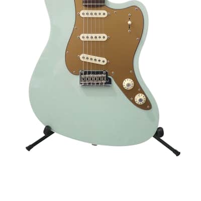 Fender Parallel Universe Volume II Stratocaster Jazzmaster Deluxe 2020 - 2021 - Transparent Faded Seafoam Green image 8