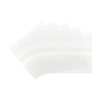 (500) Cassette Sleeves - RESEALABLE Premium 2mil Thick - Archival Quality, Crystal Clear, With Flap - Holds 1 Standard Cassette image 8