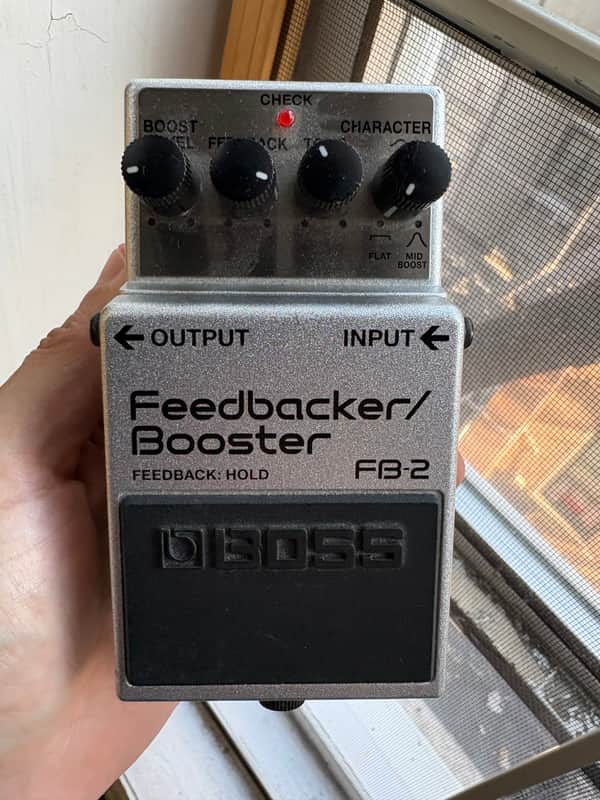 Boss FB-2 Feedbacker/Booster 2011 - Present - Silver image 1