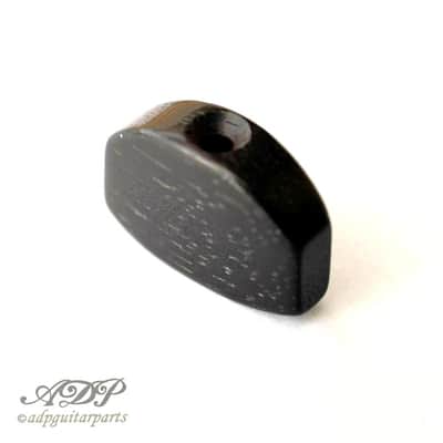 6 Large Ebony Buttons for Schaller style Tuners image 3
