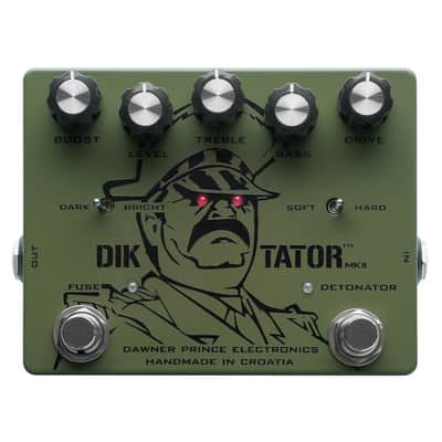 Dawner Prince DIKTATOR MKII Preamp/OD/Distortion Pedal image 2