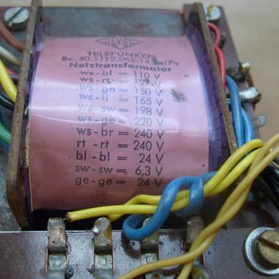 Telefunken Transformer Tube Amplifier image 1