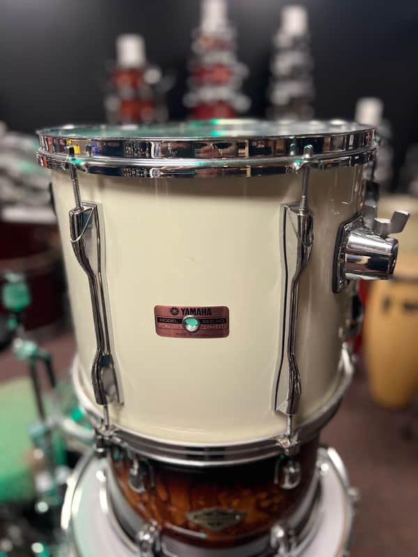 YAMAHA RECORDING CUSTOM 10x13 RACK TOM - WHITE image 1
