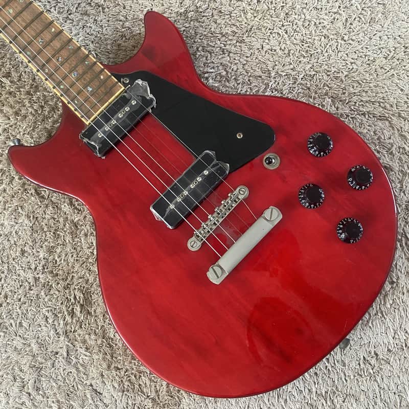 Hofner Electric Guitar, Burgundy, P90 Pickup, 22 Frets image 1