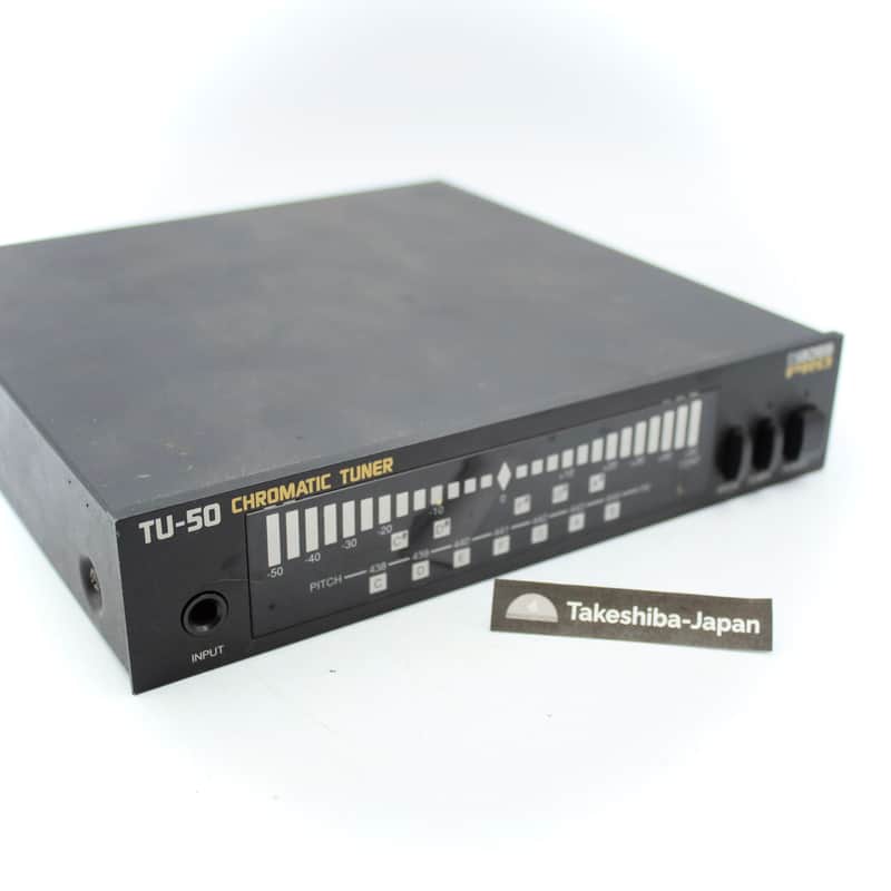 Boss Pro TU-50 Chromatic Tuner Made in Japan Rack Unit ZD60310 image 1