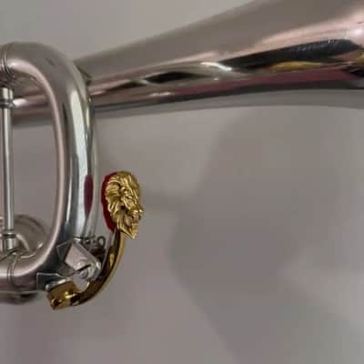 Hand Made YAMAHA trumpet Water Key 24k Gold Plated image 7