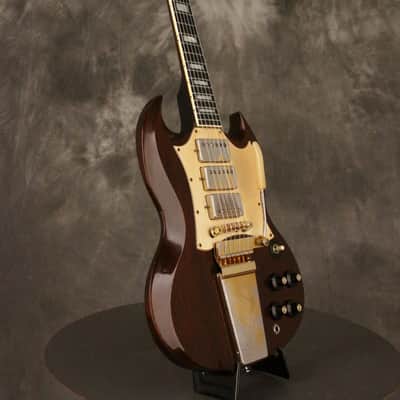 Gibson SG Custom neck joint repair 1969 Walnut image 11