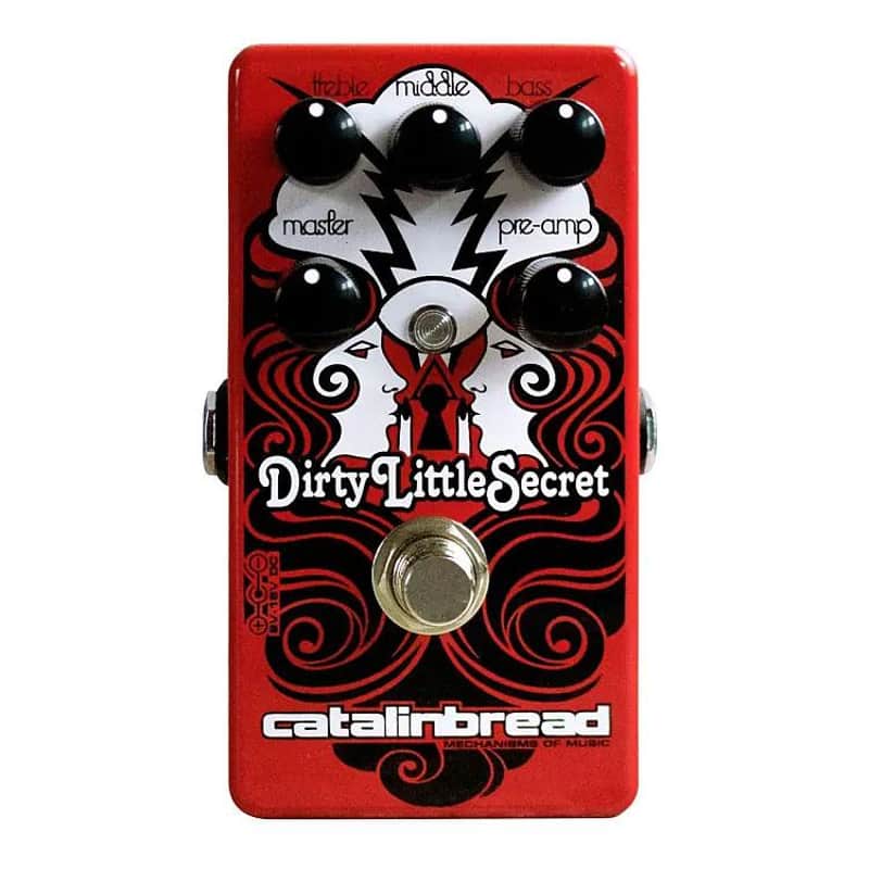 Catalinbread Dirty Little Secret Red Limited Edition Overdrive Pedal image 1