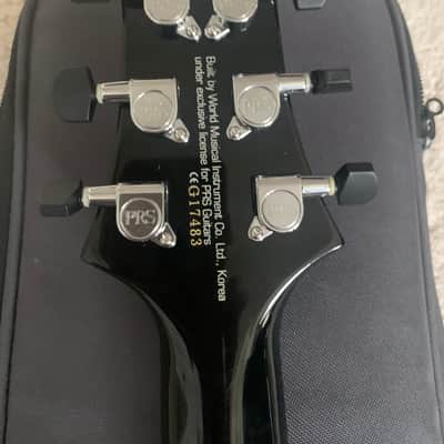 PRS SE Soapbar ii Maple P90 2006 - Sunburst Made in Korea Mod headstock image 4