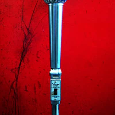 Vintage 1960's Calrad DM63 dynamic omni-directional microphone Dual Z / Hi Z harp mic w accessories Olson Lafayette image 9