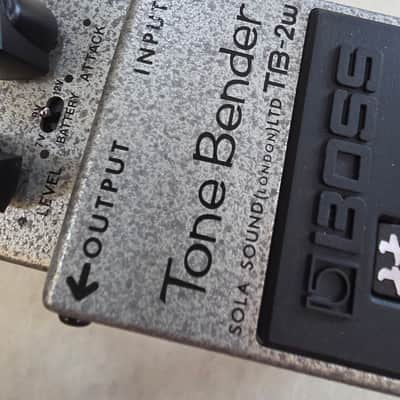 Boss TB-2W Tone Bender Waza Craft 2021 - Present - Silver image 3