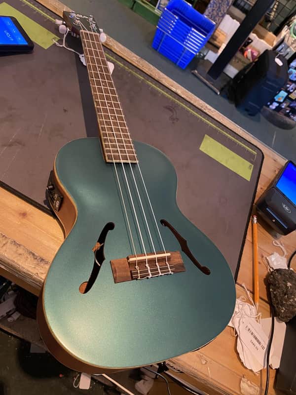 Kala Hollow Ukulele Tenor Blue "Country-style" image 1