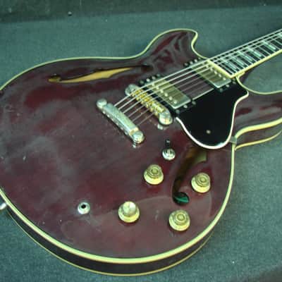 Vintage Yamaha SA2000 Wine Red Electric Guitar W/Case Japan SA-2000 image 3