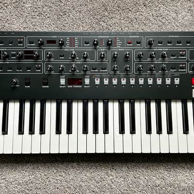 Sequential Prophet-6 49-Key 6-Voice Polyphonic Synthesizer 2018 - 2020 - Black with Wood Sides