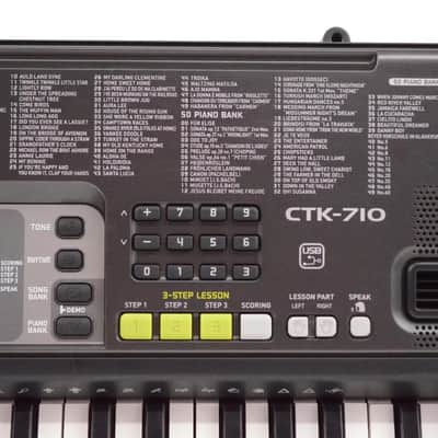 Casio CTK-710 61-Key Portable Electronic Keyboard Electric Piano CTK710 #31448 image 6