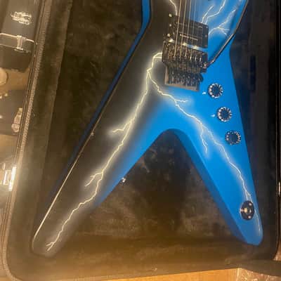 Dean Dimebag Dean from Hell CFH Electric Guitar 2024 - Lightning Bolt Graphic image 2
