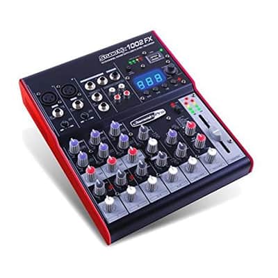 Jammin Pro - StudioMIX 1002FX - 10‐Channel Live Mixer with USB soundcard and DSP image 1