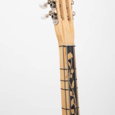 Short Saz Turkish Baglama with built-in Equalize, Walnut wood & Guitar pegs image 5