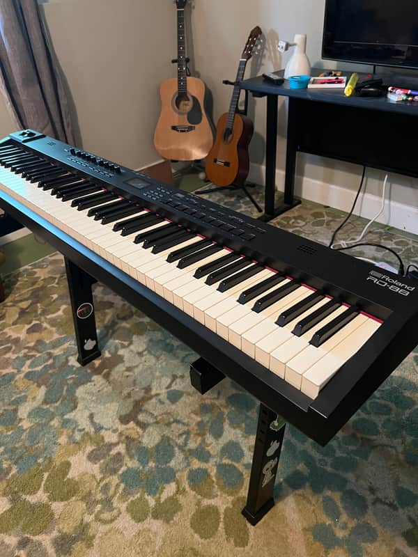 Roland RD-88 88-Key Digital Stage Piano 2020 - Present - Black image 1