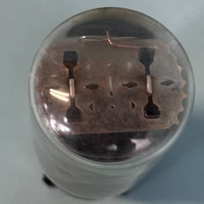 1960 RCA 5U4GB Vintage Black Plate Side Getter Rectifier Tube! T370 image 5