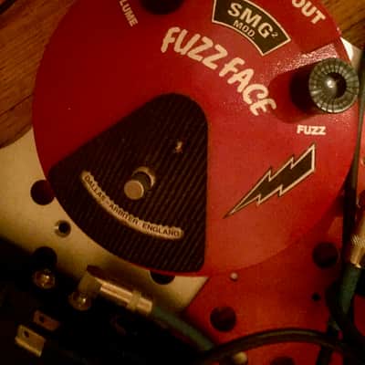 RARE Dunlop SMG2 Mod Fuzz Face guitar effects pedal - 2 germanium circuits, only 51 made U2 The Edge image 4