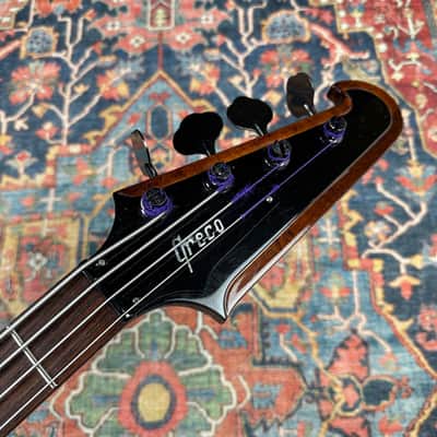 Greco TB75 Thunderbird Bass Fujigen Gibson Pickups Flatwounds 1988 - MOD image 2