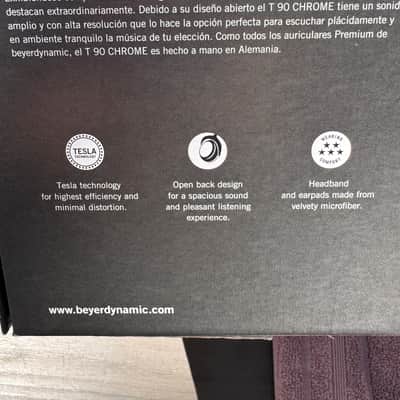 Beyerdynamic T 90 Chrome Special Edition 2014 - Chrome/Black image 10