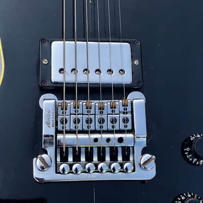 Hamer Standard Black Electric Guitar Owned by Marty Friedman image 8