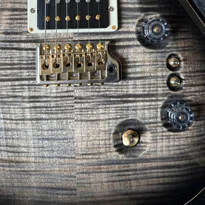 PRS Custom 24 35th Anniversary Charcoal Burst 10 Top Pattern Thin Neck Guitar image 10