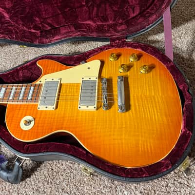 Gibson 2001 Custom Shop Class 5 Les Paul - Tangerine Burst image 19