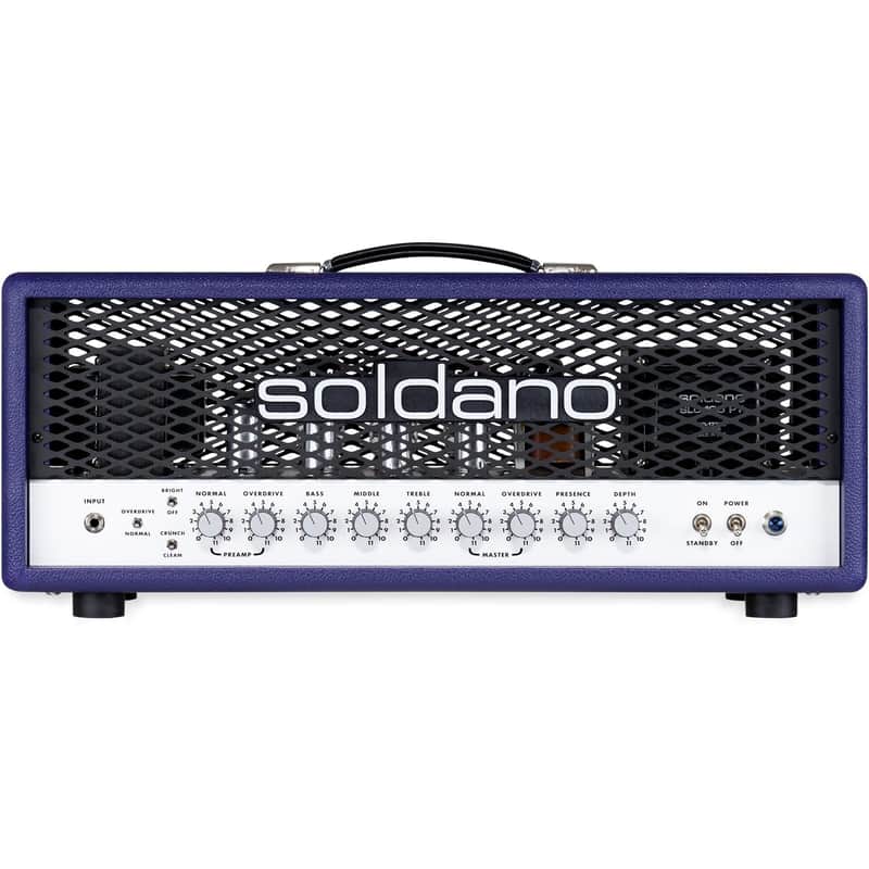 Soldano SLO-100 Guitar Amplifier Head (100 Watts), Purple image 1