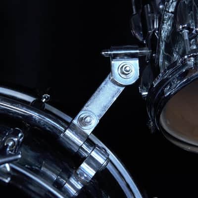 Slingerland Vintage 1965 Black Diamond Pearl 4 Piece Shell Pack image 7