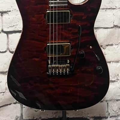 2021 Tom Anderson Guitarworks Drop Top - Burnished Orange Burst image 1