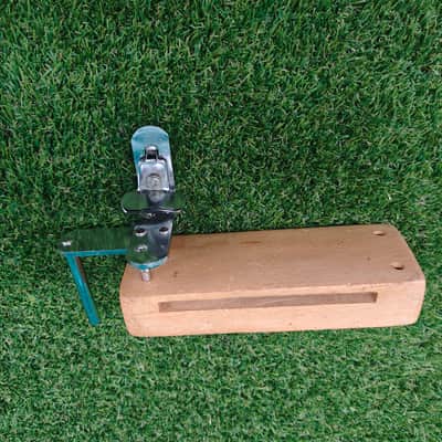 ⚡Vintage Hoop-clamp Woodblock & Cowbell/Percussion Holder Made In Japan⚡ image 3