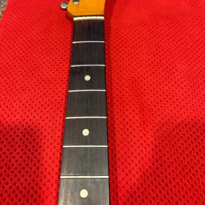 1966 Fender Telecaster Neck with Rosewood Fretboard and Kluson Double Line Tuners! image 2