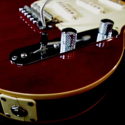 Strings & Things Custom Workshop BLUESCASTER III 1984 MEMPHIS CHERRYBURST. EXTREMELY RARE. image 20