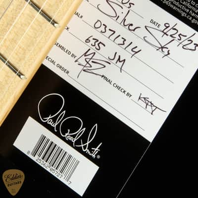 2023 - PRS Silver Sky John Mayer - Dodgem Blue/B Stock image 21
