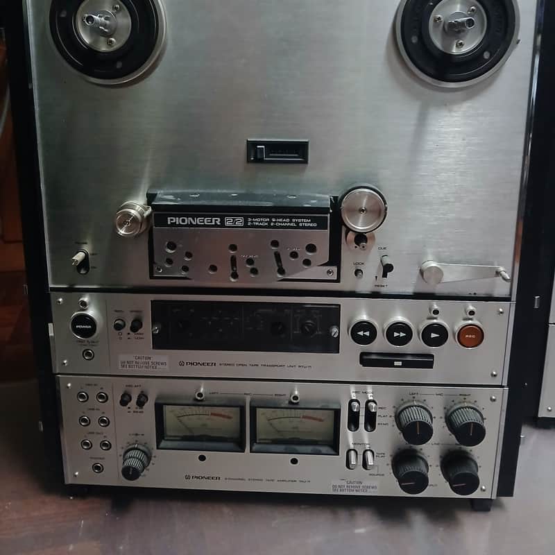 1976 Pioneer RTU-11 Brushed Stainless Steel