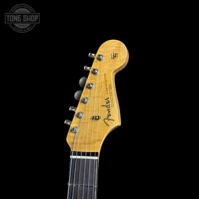 Fender Custom Shop 1963 Stratocaster Relic 3 Tone Sunburst Sparkle w/case TSLTD6OF10 image 5