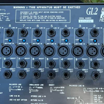 Allen & Heath GL 2 Mid 90s - Black image 15
