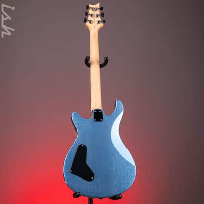 PRS SE CE 24 Standard Stoptail Satin Ice Blue Metallic image 7