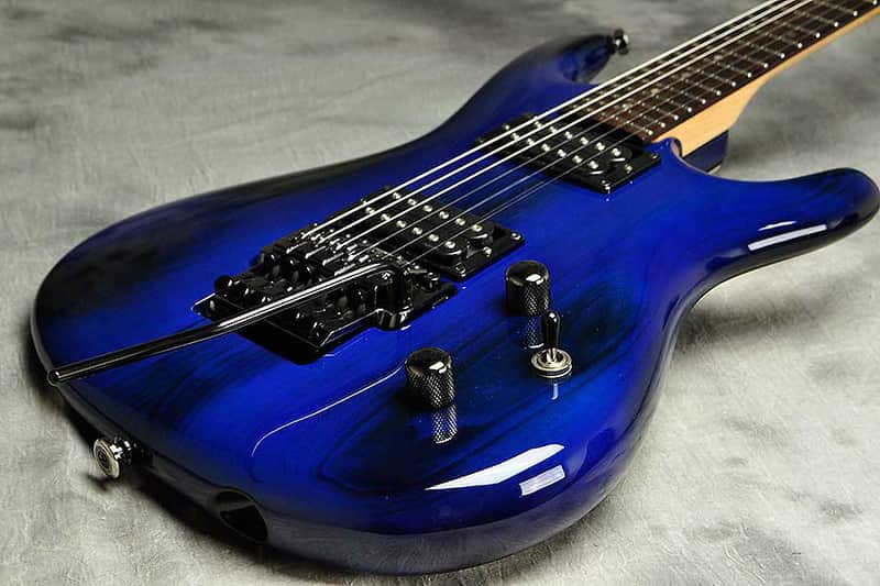 Ibanez JS1000 Joe Satriani Signature Burnt Blue Transparent | Reverb