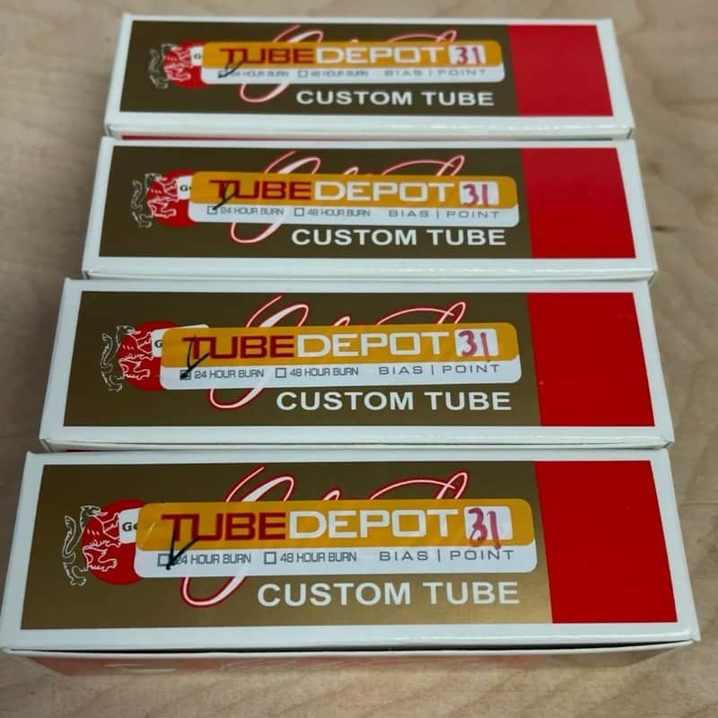 Genelex Gold Lion El84 Quad Set. image 1